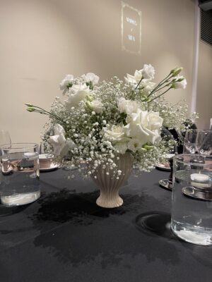 Blomster til bryllup bord