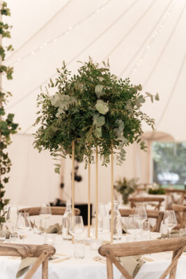 Stor rustikk blomsterbukett bryllup